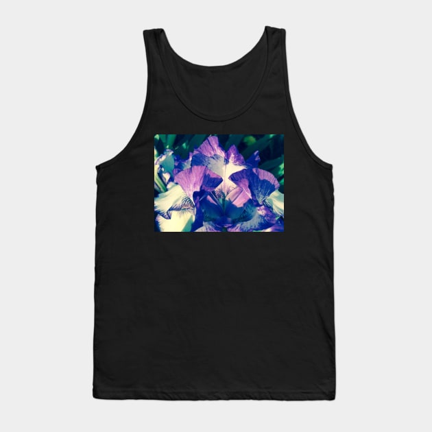 Tall Bearded Iris - German Iris Stock Tank Top by zwrr16